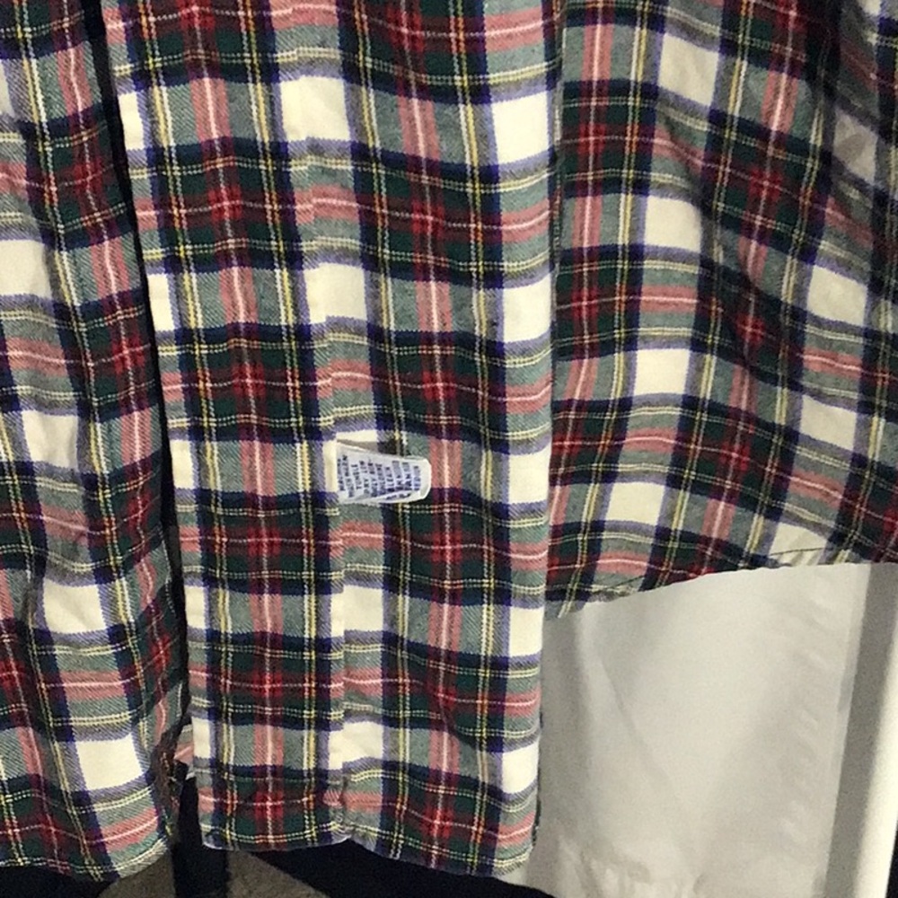 Ralph Lauren purple label men's L tartan plaid button down shirt - Picture 5 of 9